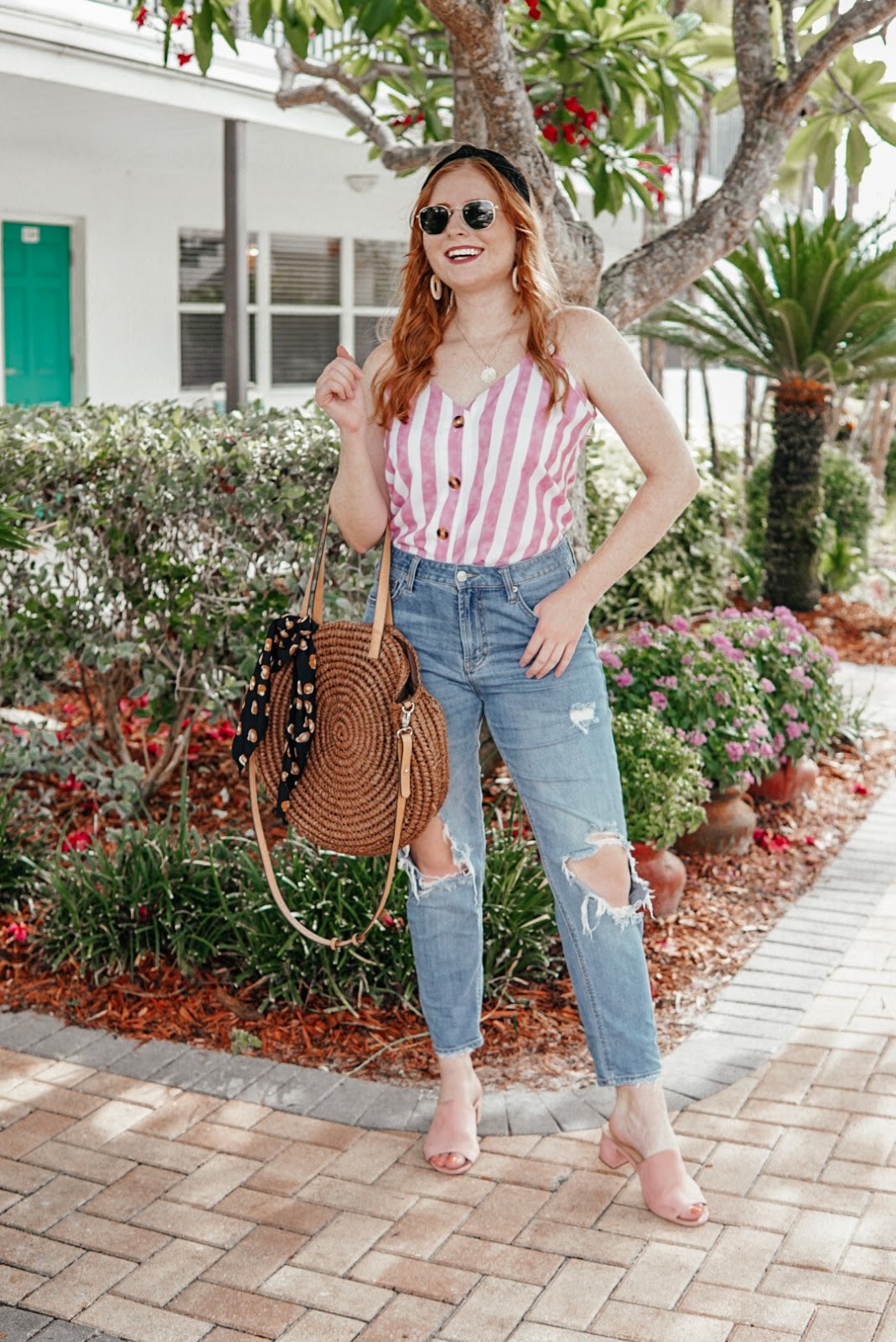 to Style Mom Jeans Summer - by Amanda