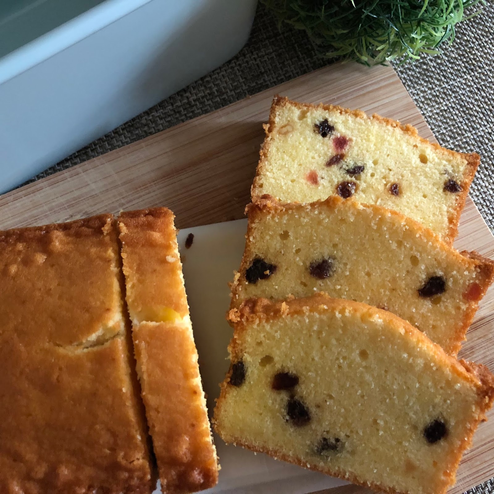 My Mind Patch Mixed Fruit Butter Cake (2egg recipe)