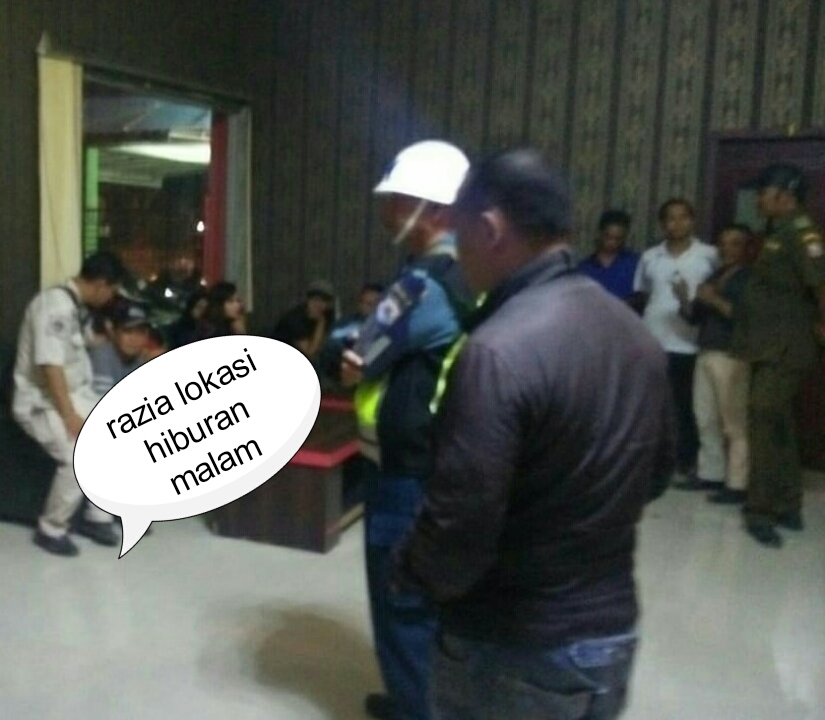 Razia lokasi hiburan malam di Tanjungbalai. Razia lokasi hiburan malam di Tanjungbalai.