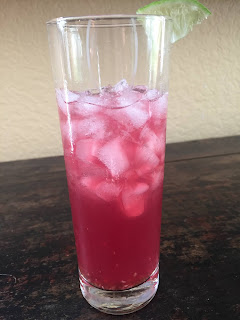 Cranberry Lime Spritzer