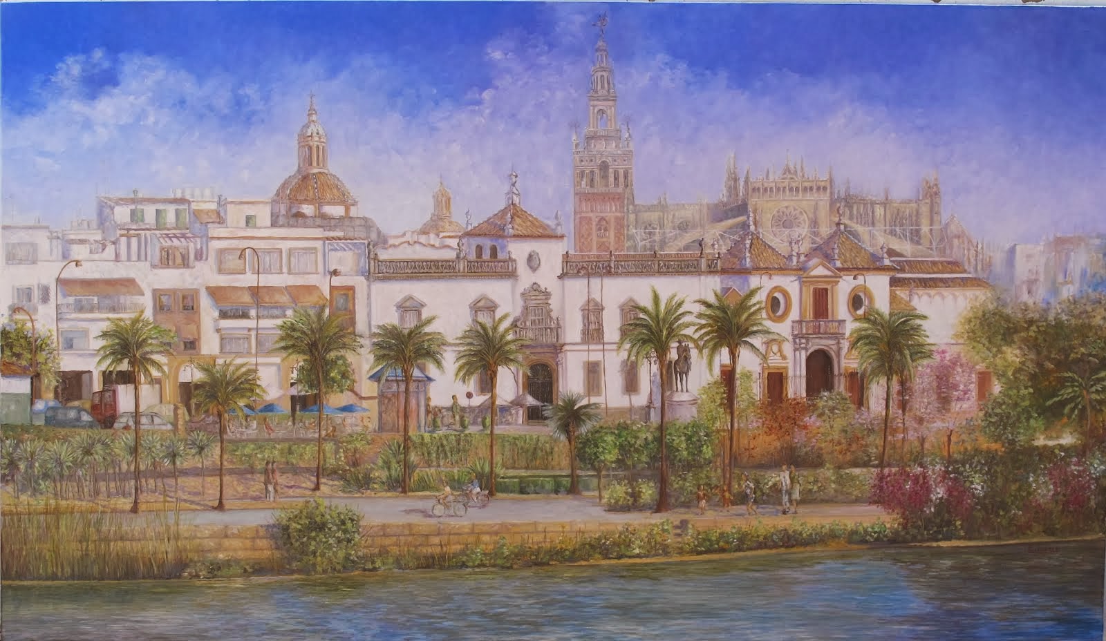 Sevilla. Vista desde Triana