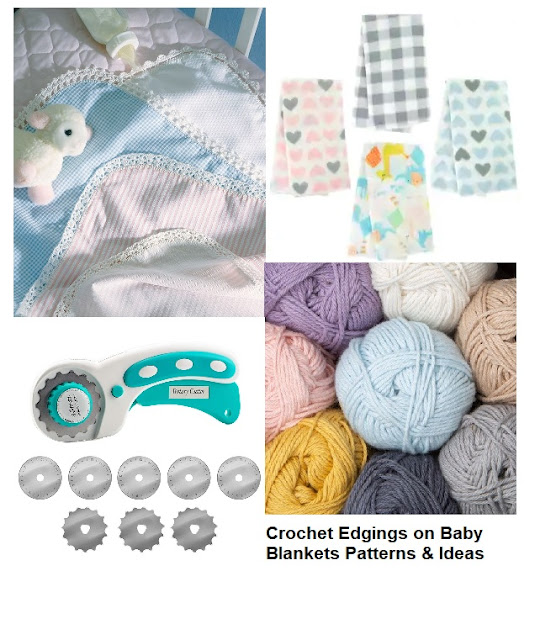 How to Crochet an Edging on a Baby Blanket