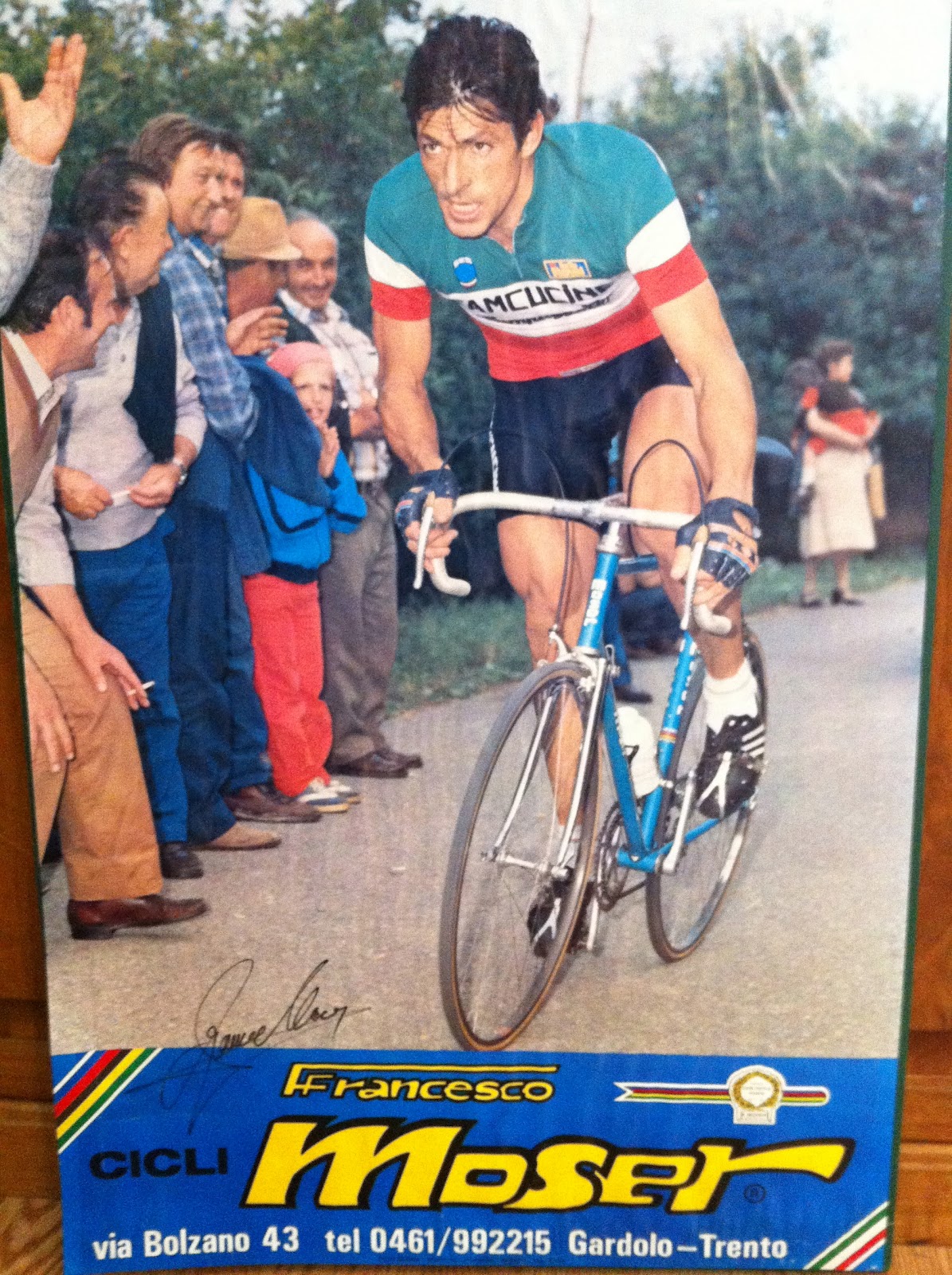 Francesco Moser Poster | Velorambling