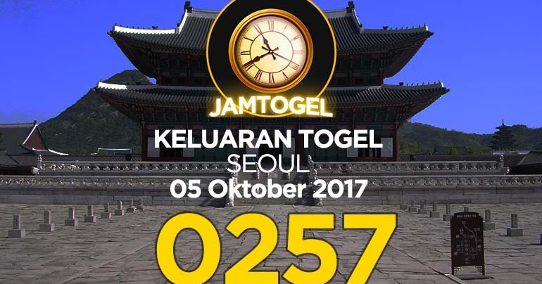 Keluaran Togel Seoul Kamis 5 Oktober 2017