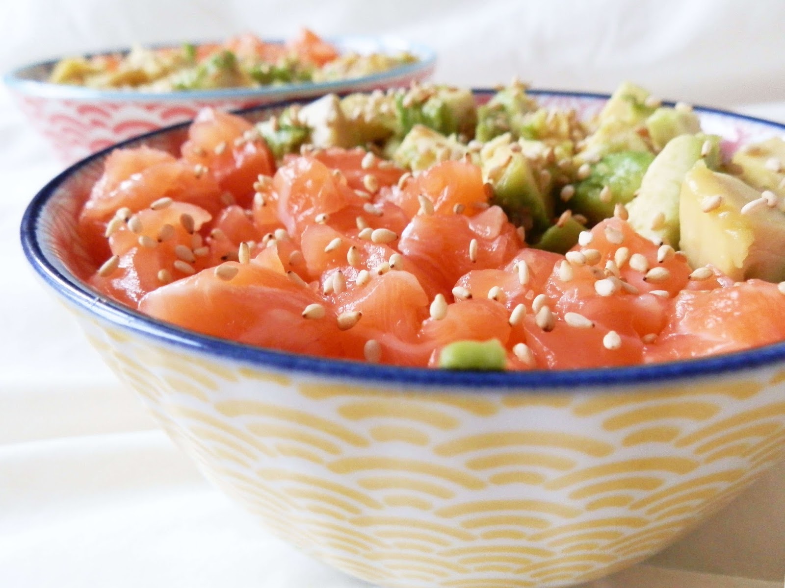 Chirashi saumon avocat Chirashi saumon avocat