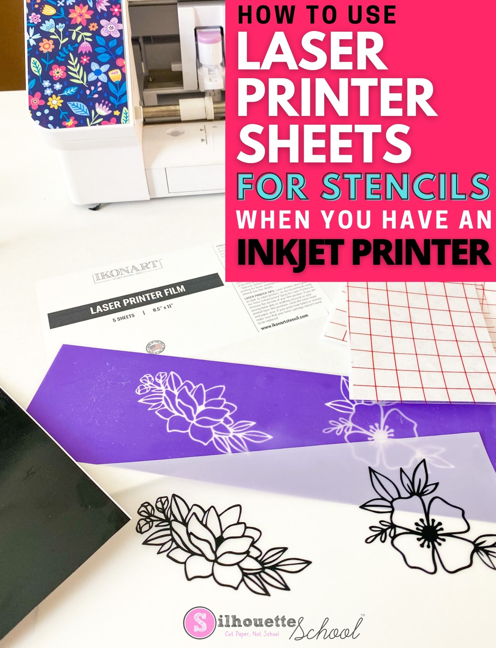 Ikonart Inkjet Printer Film 11 x 17 - 25 Sheets