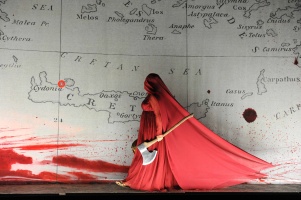 Hye-Youn Lee (Elettra), Idomeneo - Grange Park Opera 2012 (Photography: Alastair Muir)