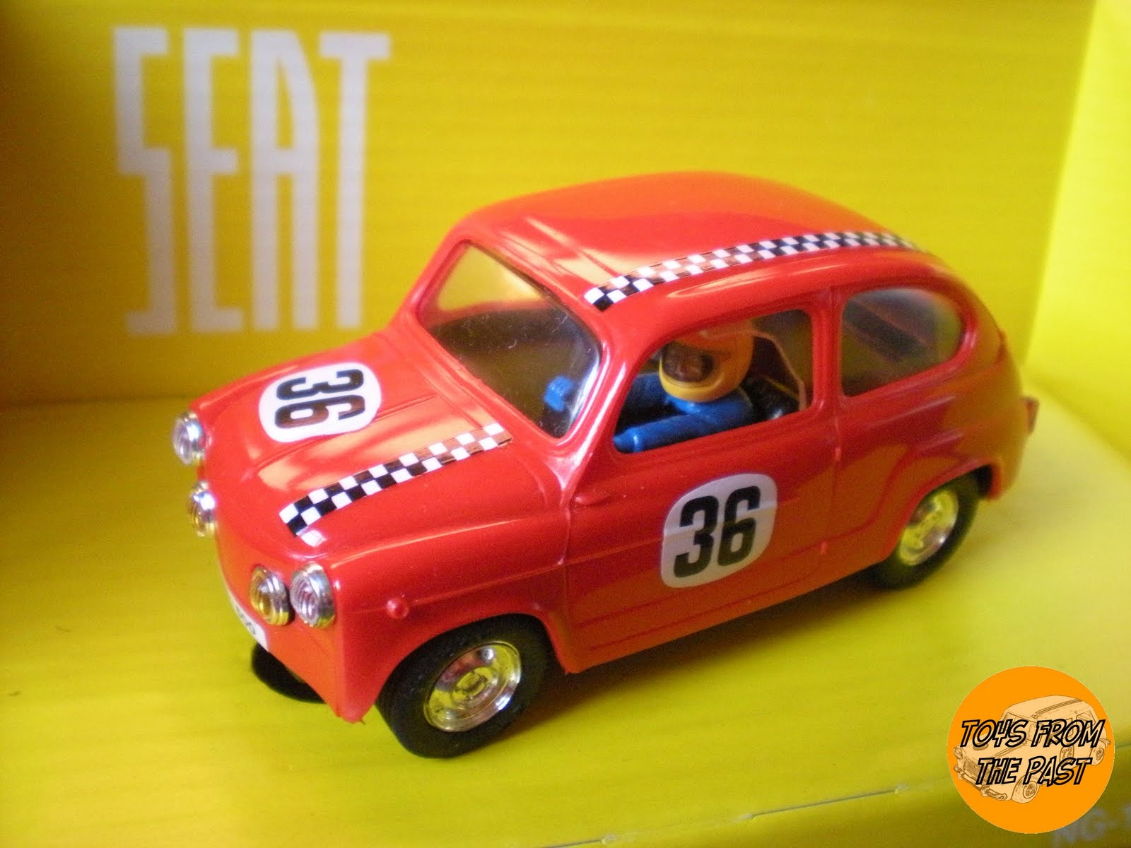 seat 600 vintage de scalextric made in españa - Compra venta en