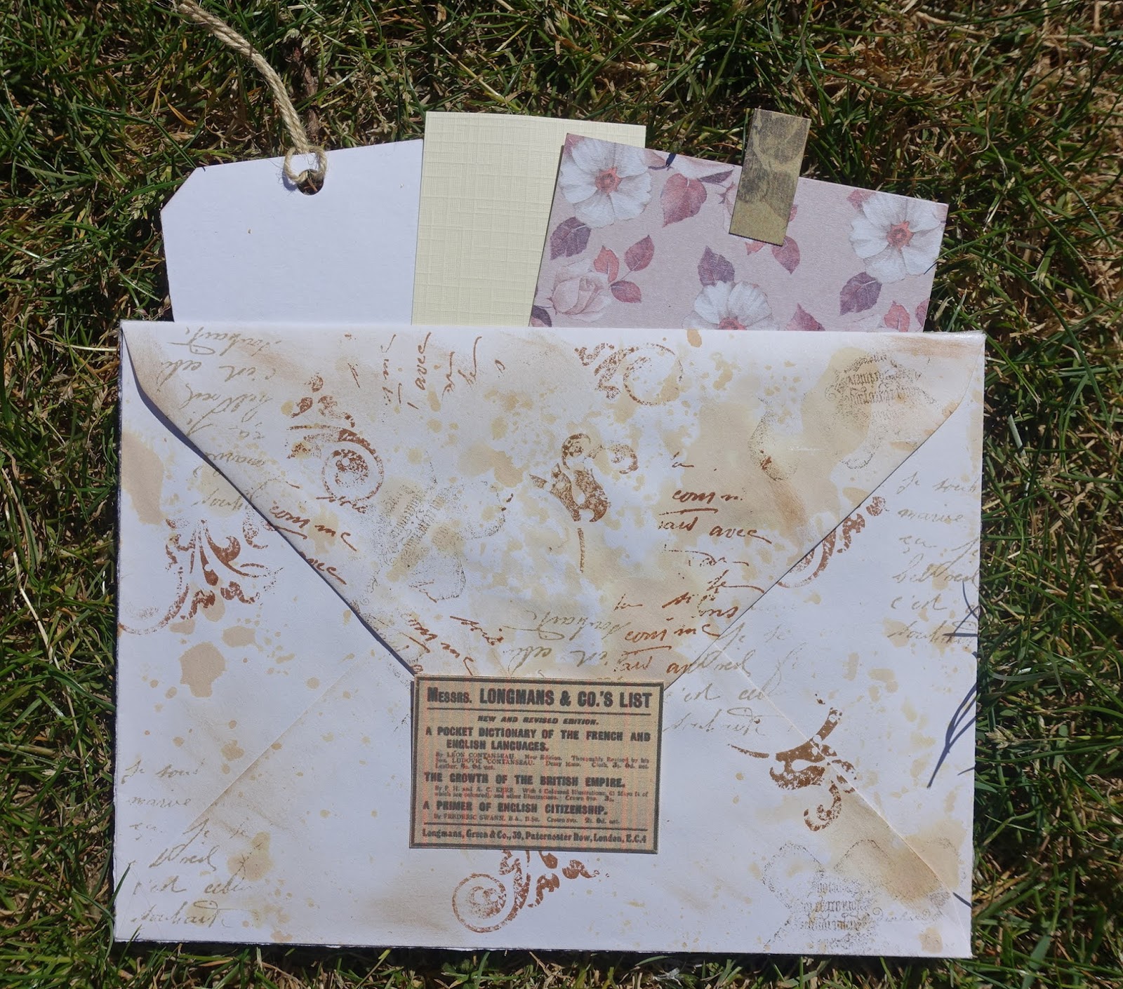 Sam's blog Vintage Stuffed Envelopes