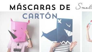 Máscaras de papel y cartón, a tope Small&lowcost