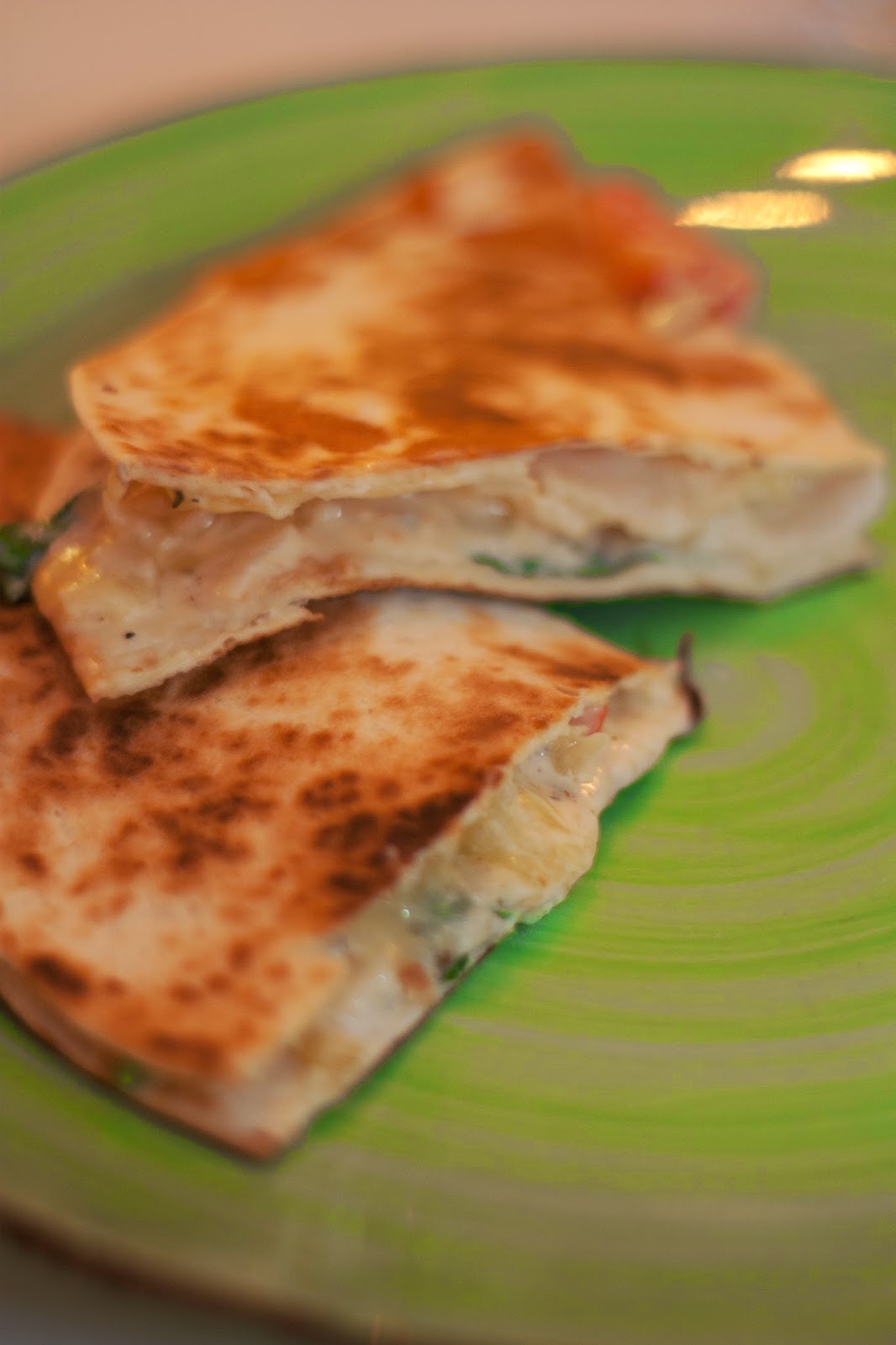 Gourmetmorsan Quesadillas med kyckling och sweet chili