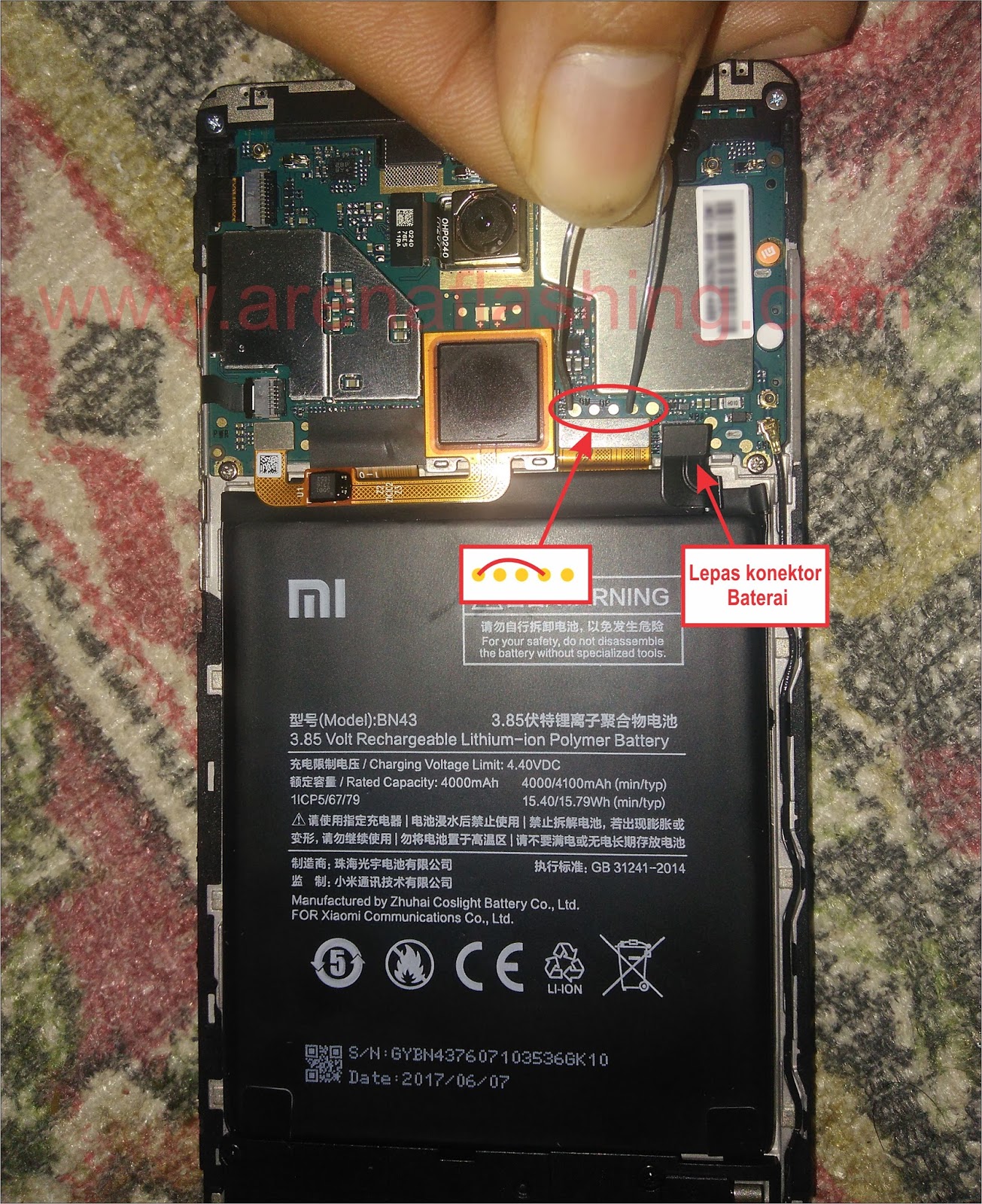 Test Point Xiaomi Redmi Note 4 N0DroiD