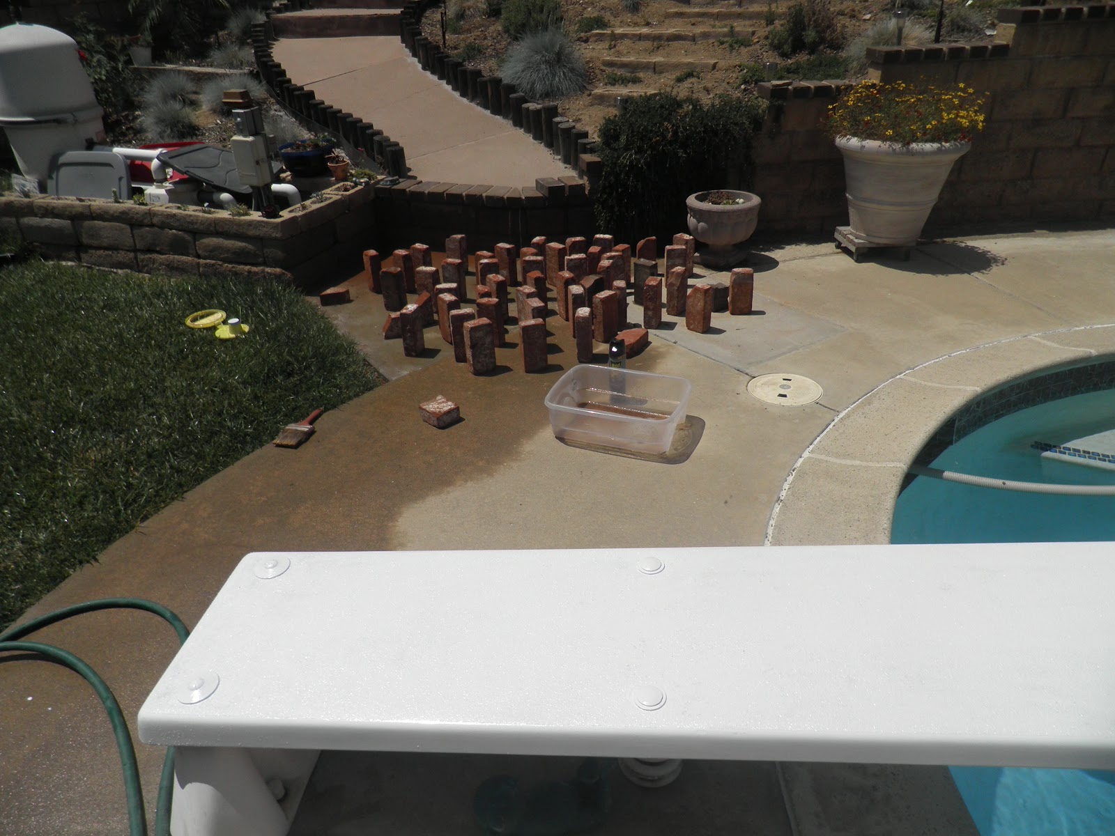 StringBeadz Designs How to build your own brick waterfall