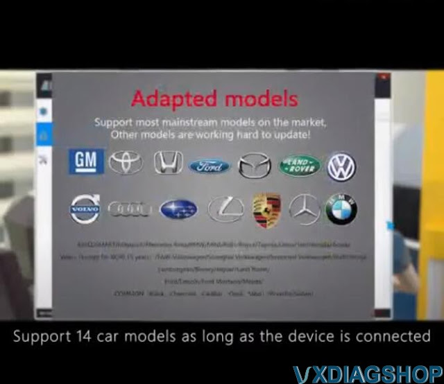 VXDIAG DONET Explanation 10