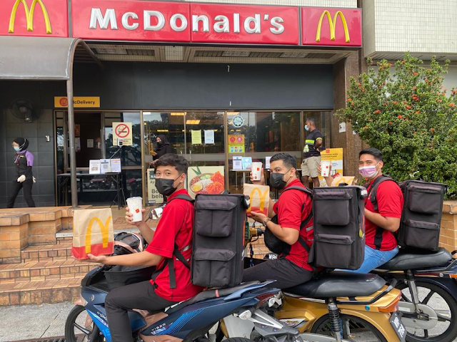 McDonald’s Malaysia Rai Penghantar Makanan