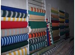 JUAL BAHAN CANOPY KAIN SUNBRELLA BERAGAM WARNA & MOTIF SALUR