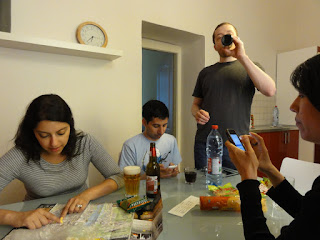 Planning our Prague itinerary (Photo courtesy of Alvin C.)