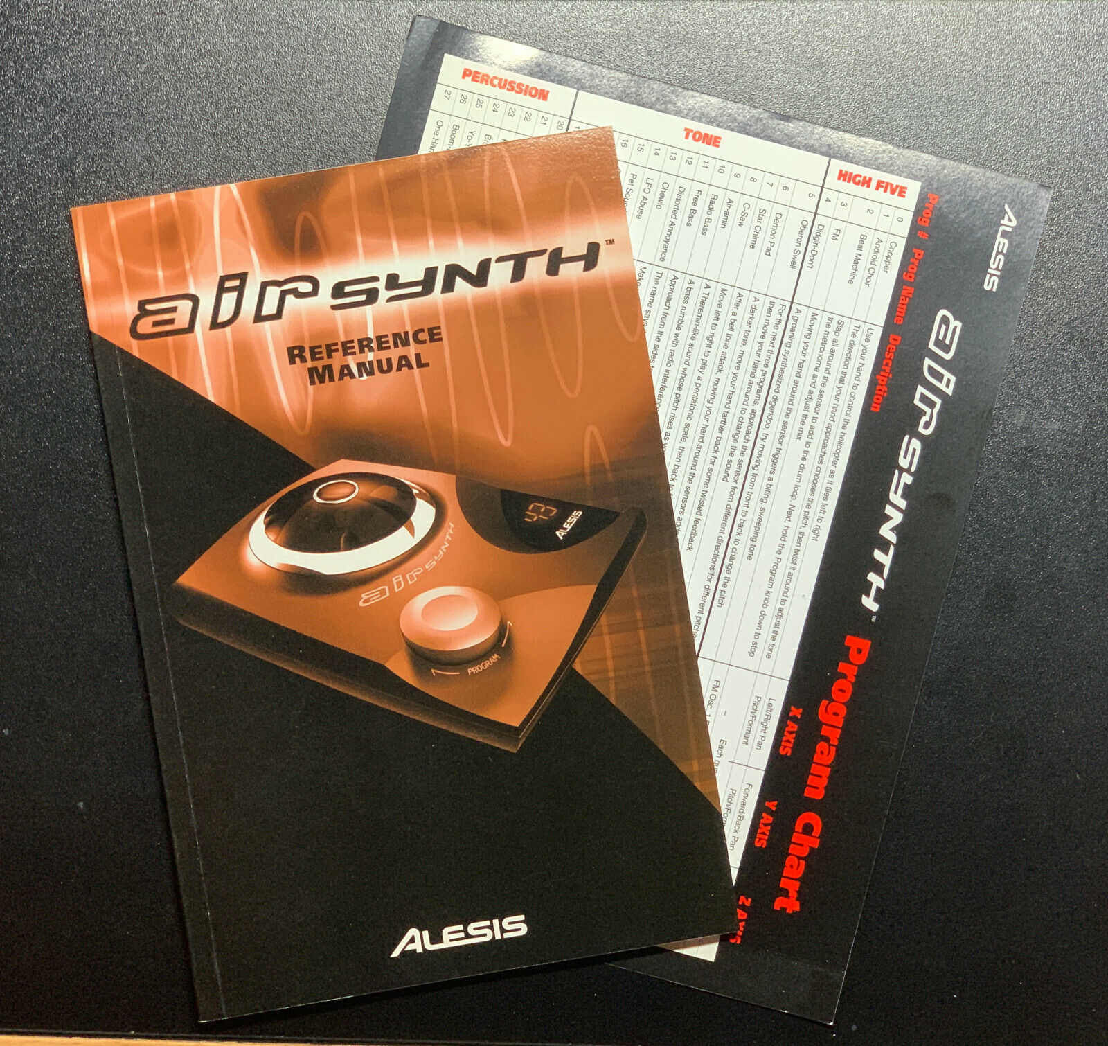 MATRIXSYNTH Alesis Air Synth AND Air FX w/ Manuals & Patch Charts