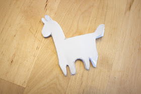 How to cut super adorable llama snowflakes- such a fun and cute winter kids craft