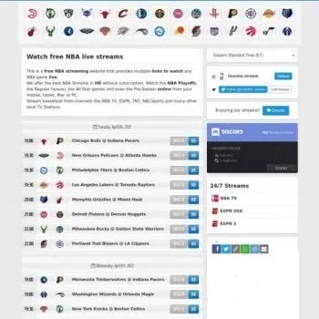 Best Sport Streams - Listing of best sports websites
