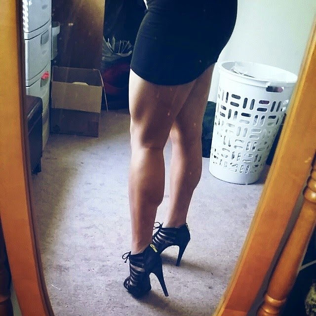 Her Calves Muscle Legs Girl With Sexy Thick Calves Set 1