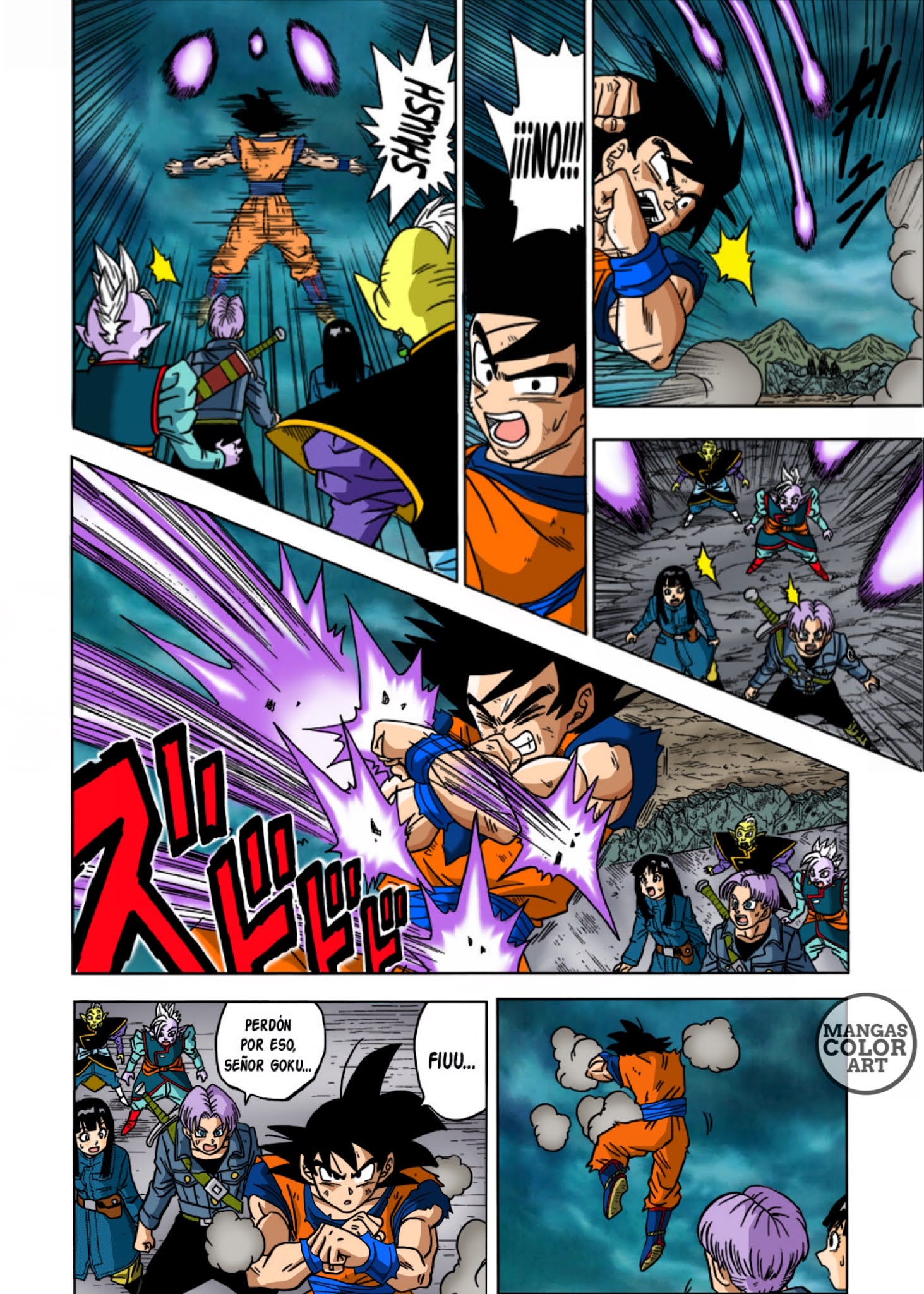 Endereço Disponível: Capítulo 23 do Mangá de Dragon Ball Super Traduzido -  O Verdadeiro Poder do Potara