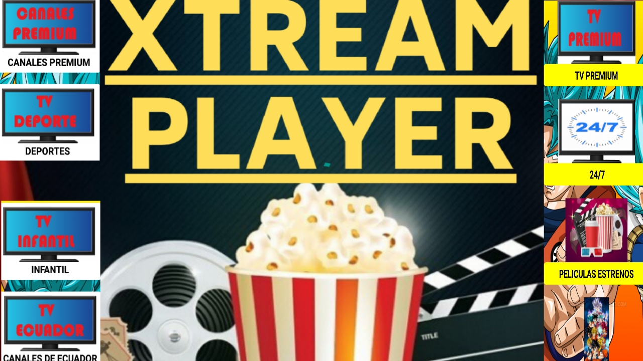 شاهد القنوات الترفيهية اللاتينية والانمي مجان/xtream-play