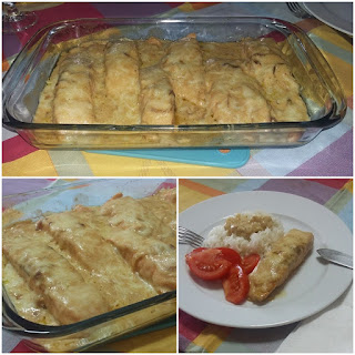 salmão gratinado