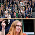 Sarah Gilbert, co-designer of the Oxford/AstraZeneca vaccine, gets a standing ovation at Wimbledon (Picture)