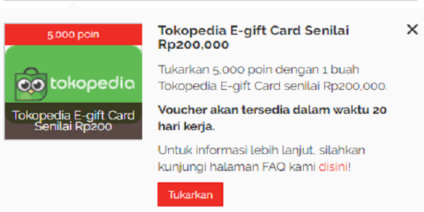 Cara Mendapatkan Gratis Voucher Gift Card Tokopedia Cara Mendapatkan Gratis Voucher Gift Card Tokopedia dari Yougov