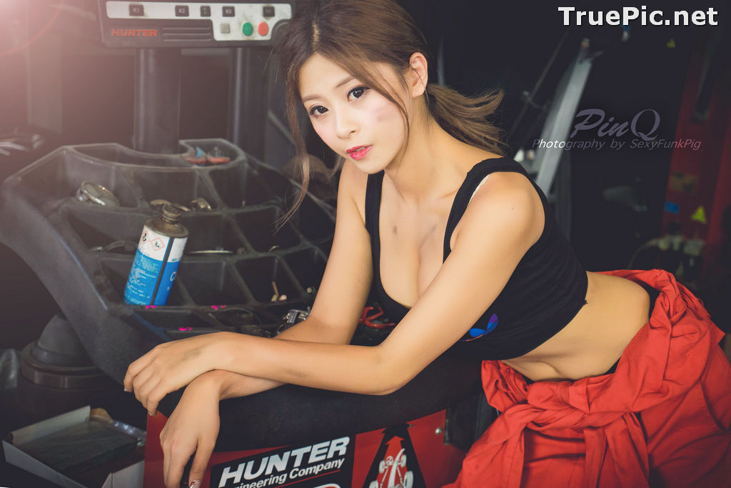 Image Taiwanese Model - PinQ憑果茱 - Hot Sexy Girl Car Mechanic - TruePic.net - Picture-46