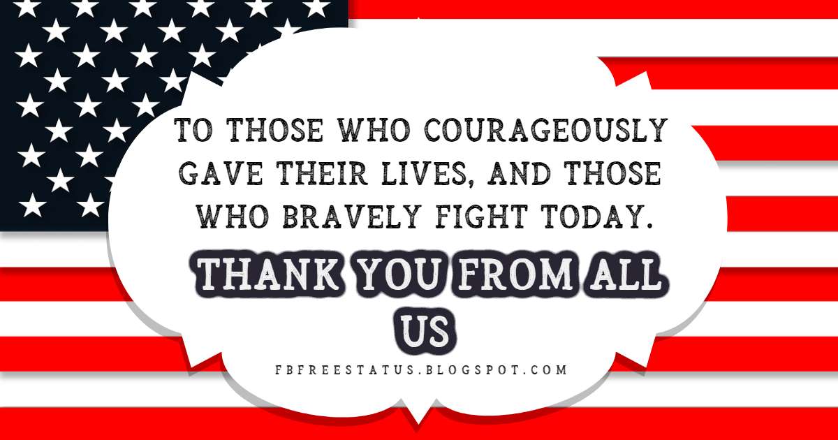 Memorial Day Thank You Quotes & Sayings, Images, Pictures