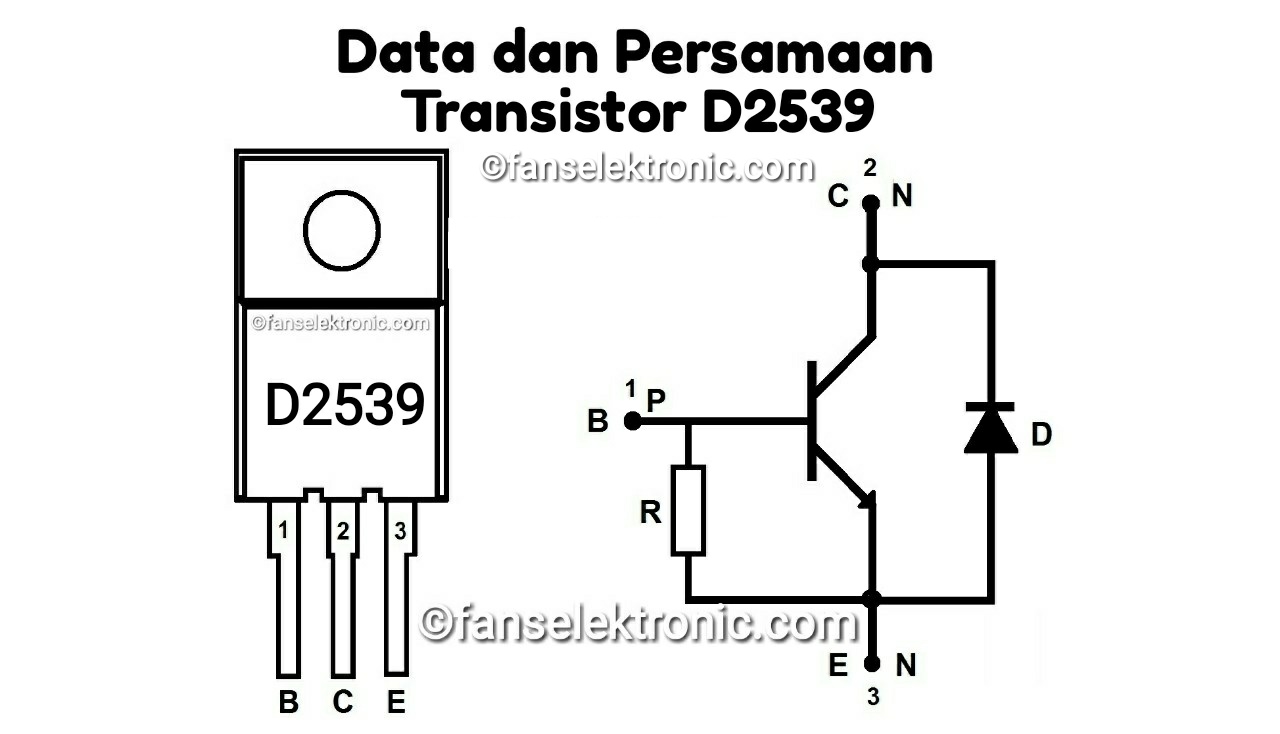 Persamaan Transistor D2539
