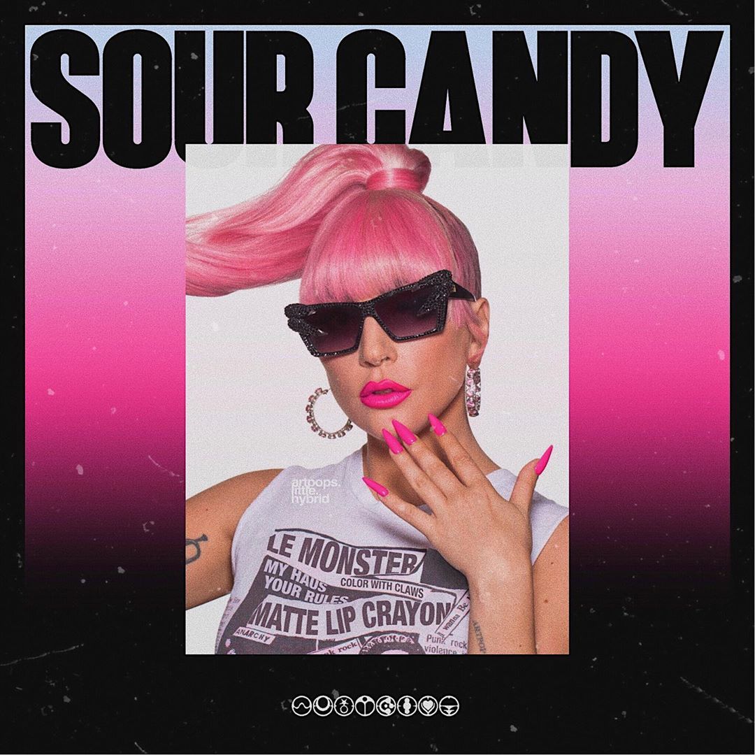 Lady Gaga Fanmade Covers Sour Candy