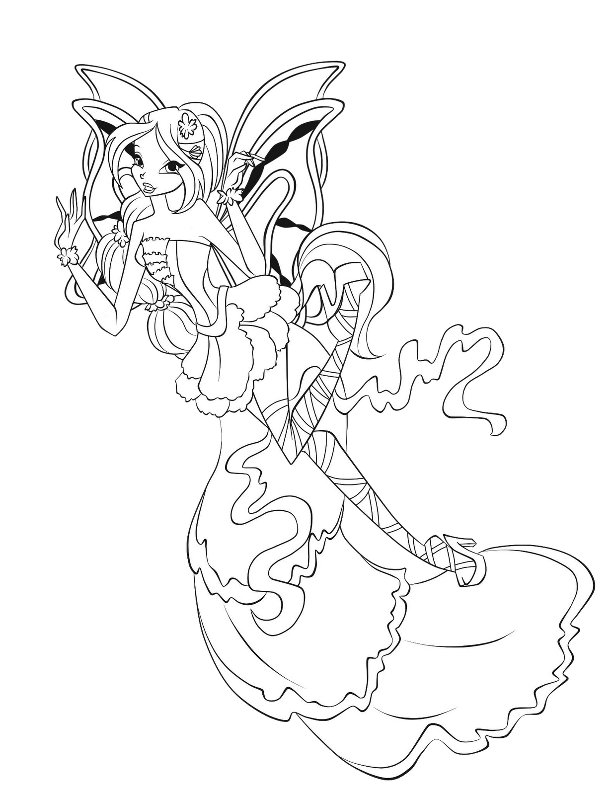 Winx Club Shines: Colorear: ¡Imágenes para colorear Winx Club Harmonix!