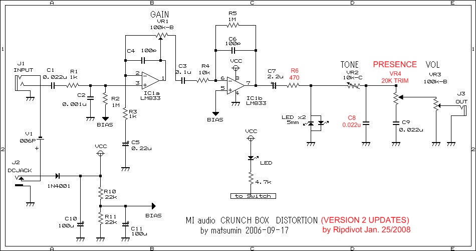 freestompboxes.org • View topic - Caline Mark 4 crunch 2 channel amp wiring diagram 