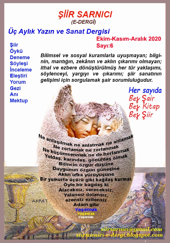 Siir Sarnici E Dergi Siir Sarnici E Dergi Ekim 2020 Sayi 6