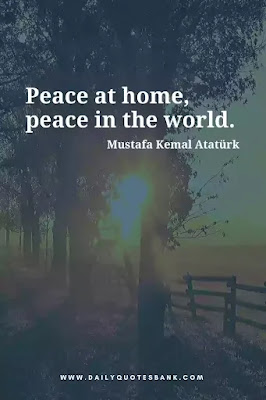 Best inspirational famous short quotes about peace of mind, love, life, world and yourself