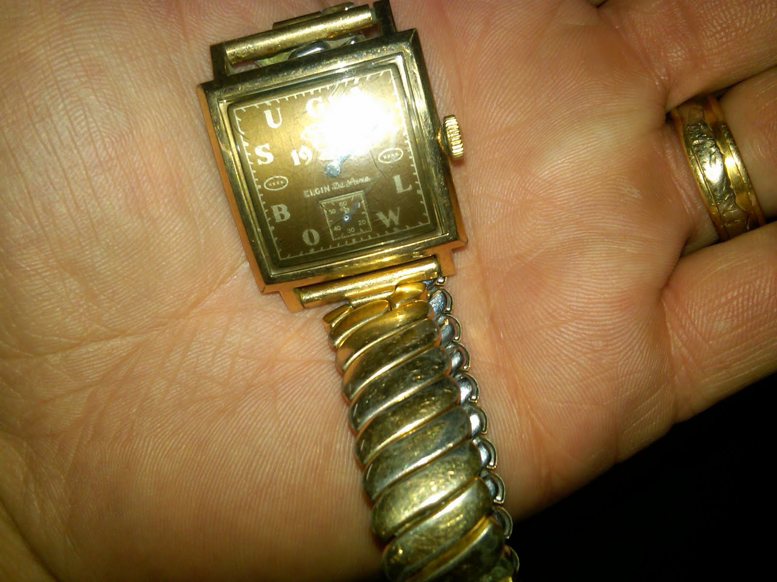 Dumb Dumb DaddyO My Dad's 1952 Sugar Bowl Watch