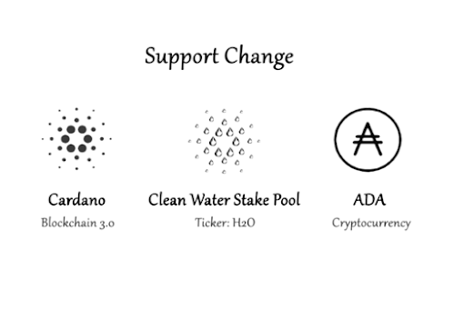 Cardano Blockchain, Clean Water Stake Pool, ADA Cryptocurrency