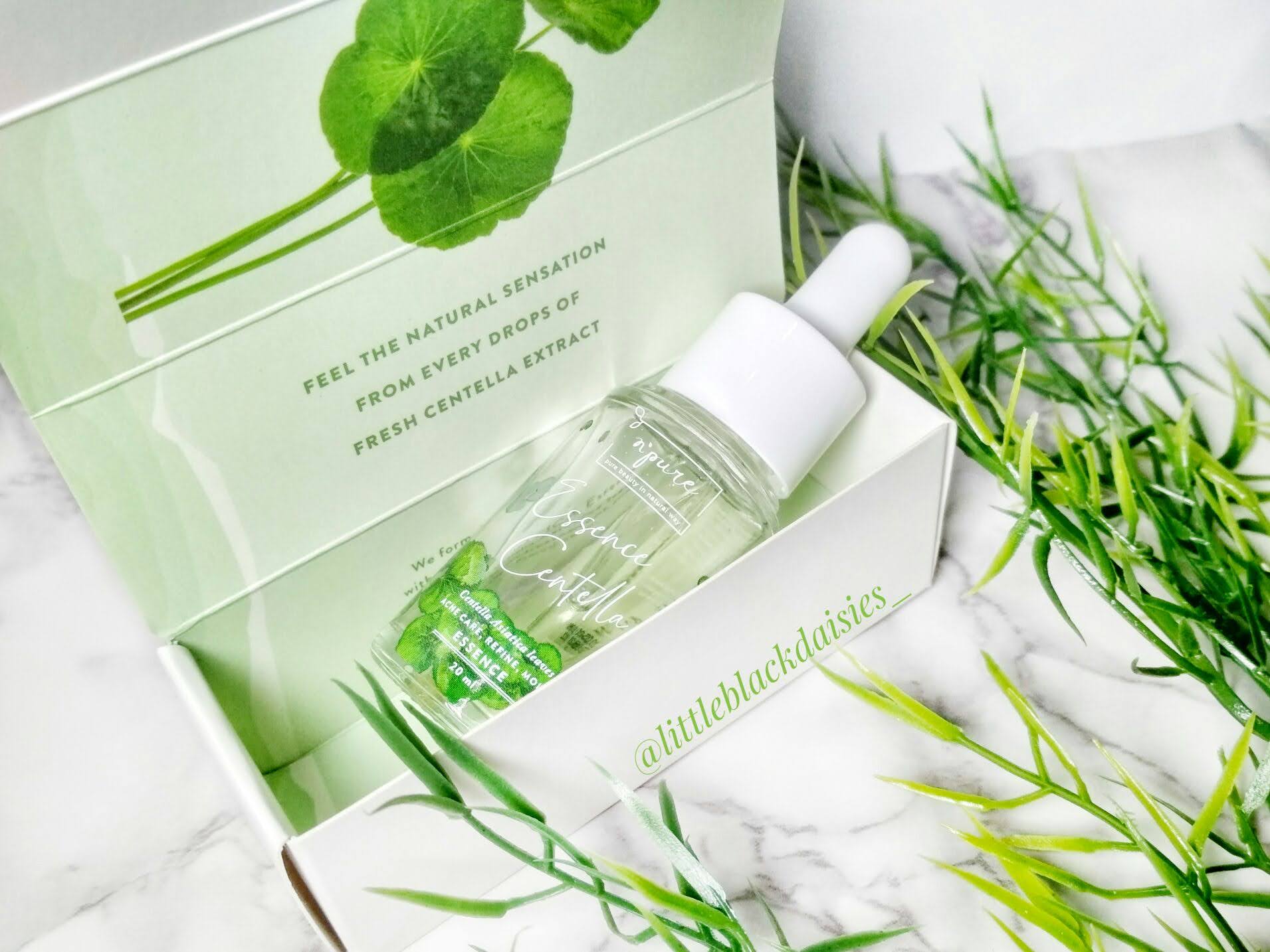 N'PURE CENTELLA ASIATICA ESSENCE REVIEW Little Black Daisies
