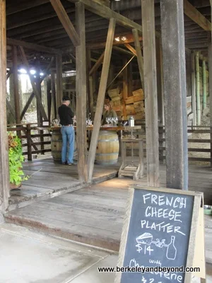 tasting room at Phillips Hill Winery in Philo, California