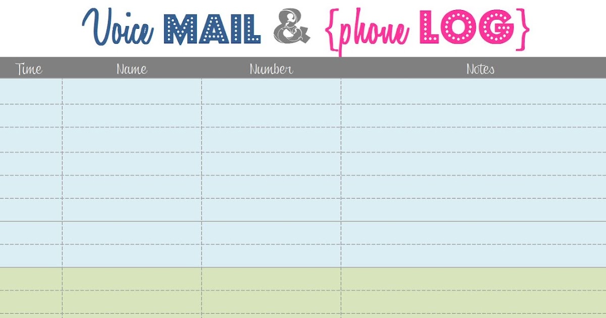 Voicemail Log Template from 1.bp.blogspot.com