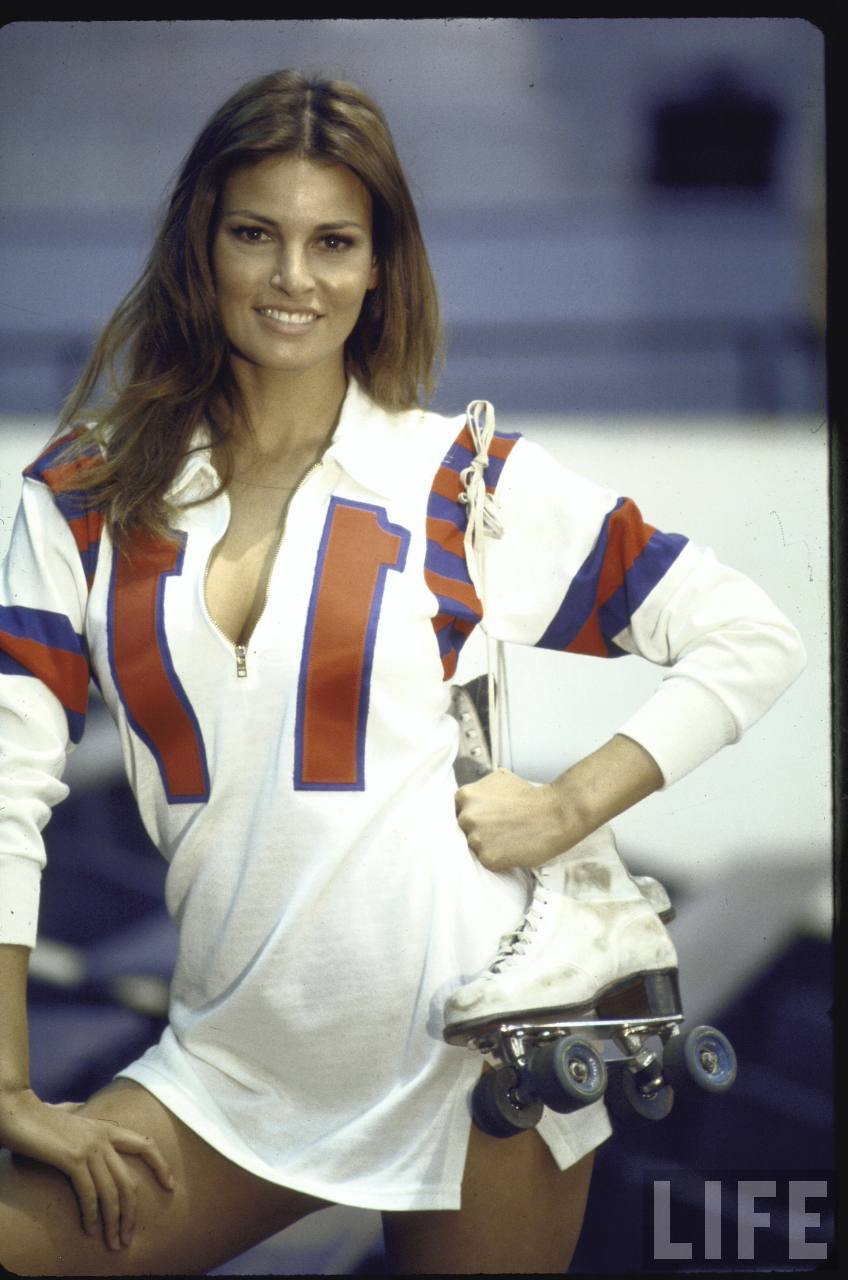 Rolling With Raquel Welch in ‘Kansas City Bomber’ ~ Vintage Everyday