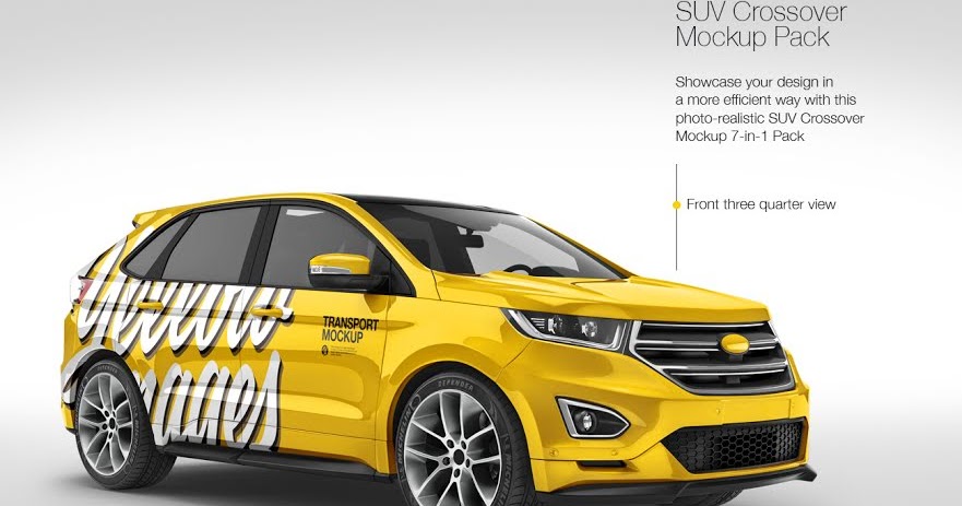 Download Suv Srossover Mockup Pack PSD Mockup Templates