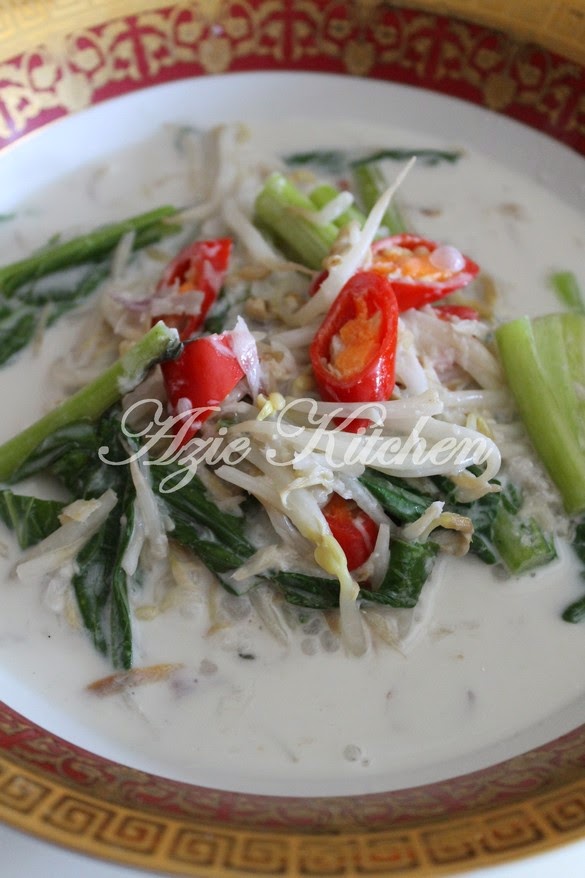 Sayur Putih Taugeh dan Sawi