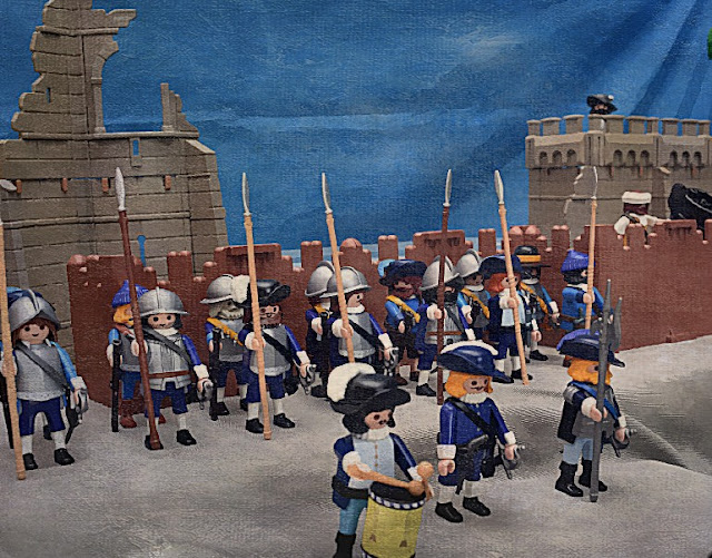 Playmobil custom XVII Century figures