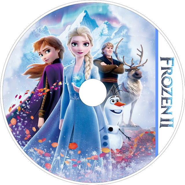 Frozen II DVD Label Frozen II DVD Label