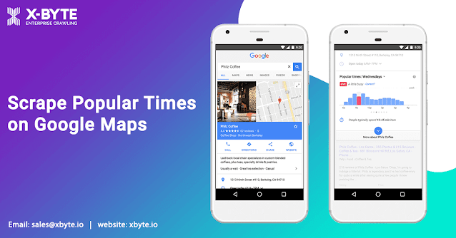 LIVE Popular Times on Google Maps Scraping Services | Scrape Popular