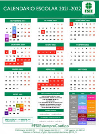 Calendario escolar 2021-22